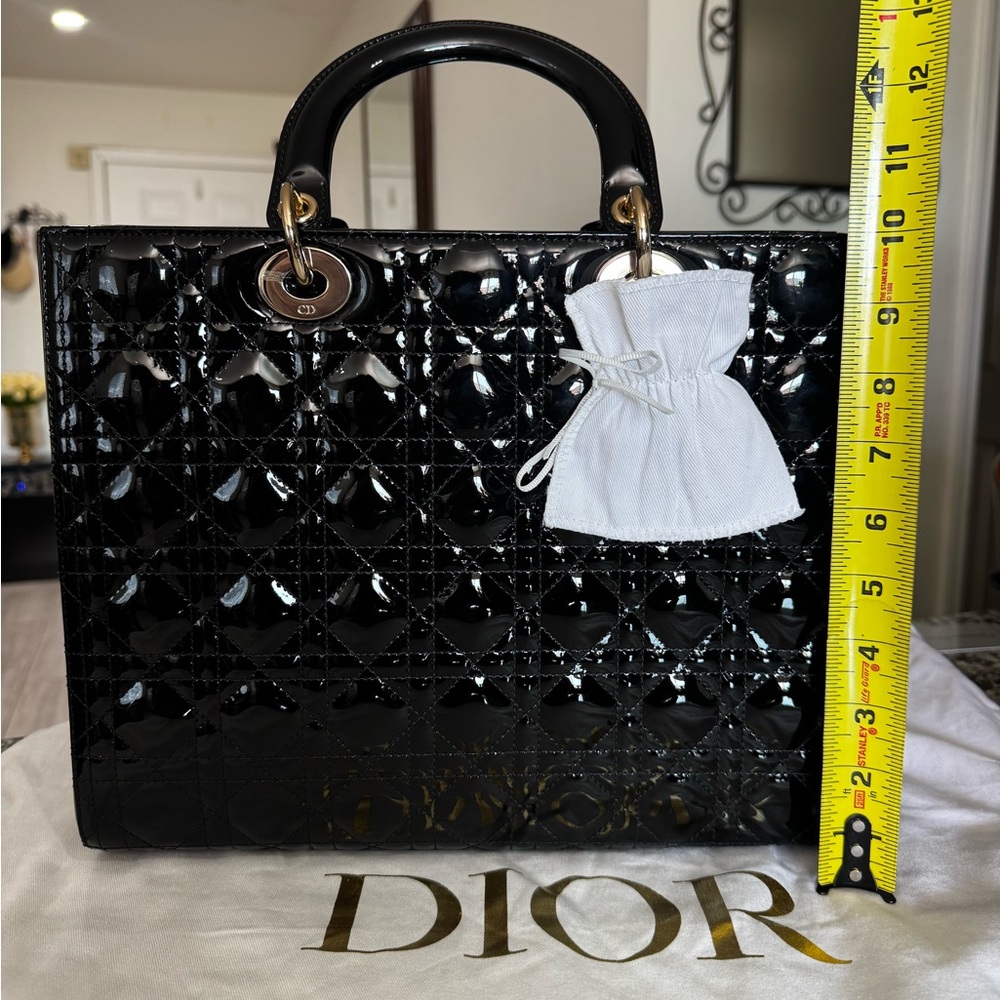 Lady Dior L Calfs kin - Picture 11 of 16